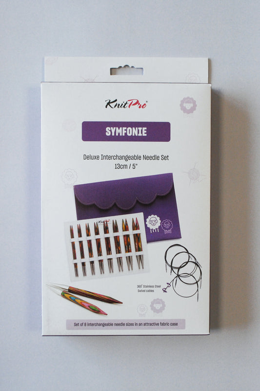 KnitPro Symfonie Udskiftelige Rundpindesæt Deluxe