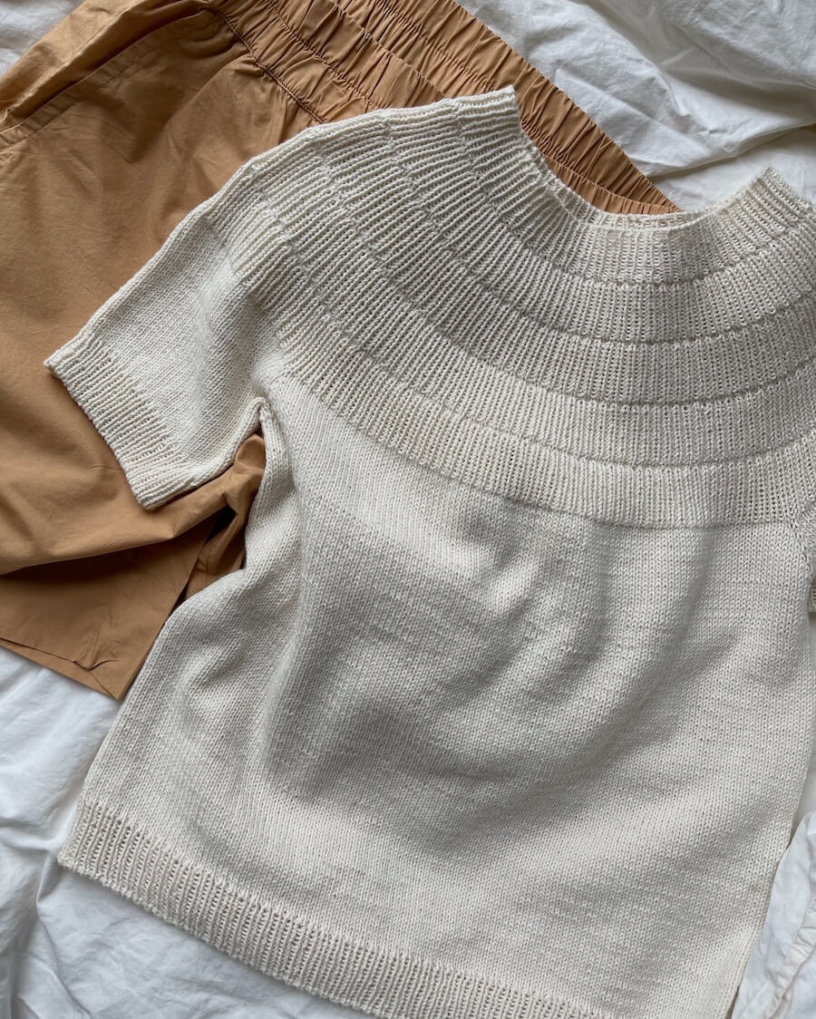 Anker Tee - PetiteKnit Opskrift