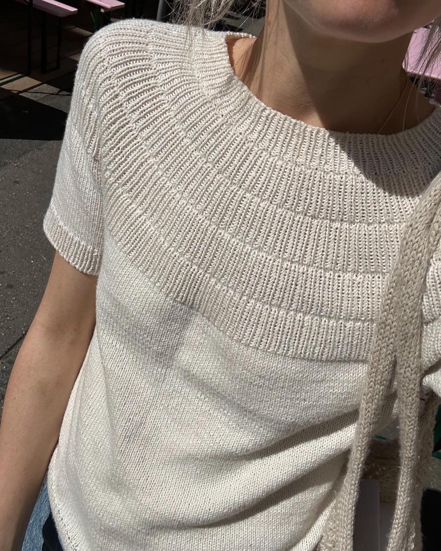 Anker Tee - PetiteKnit Opskrift