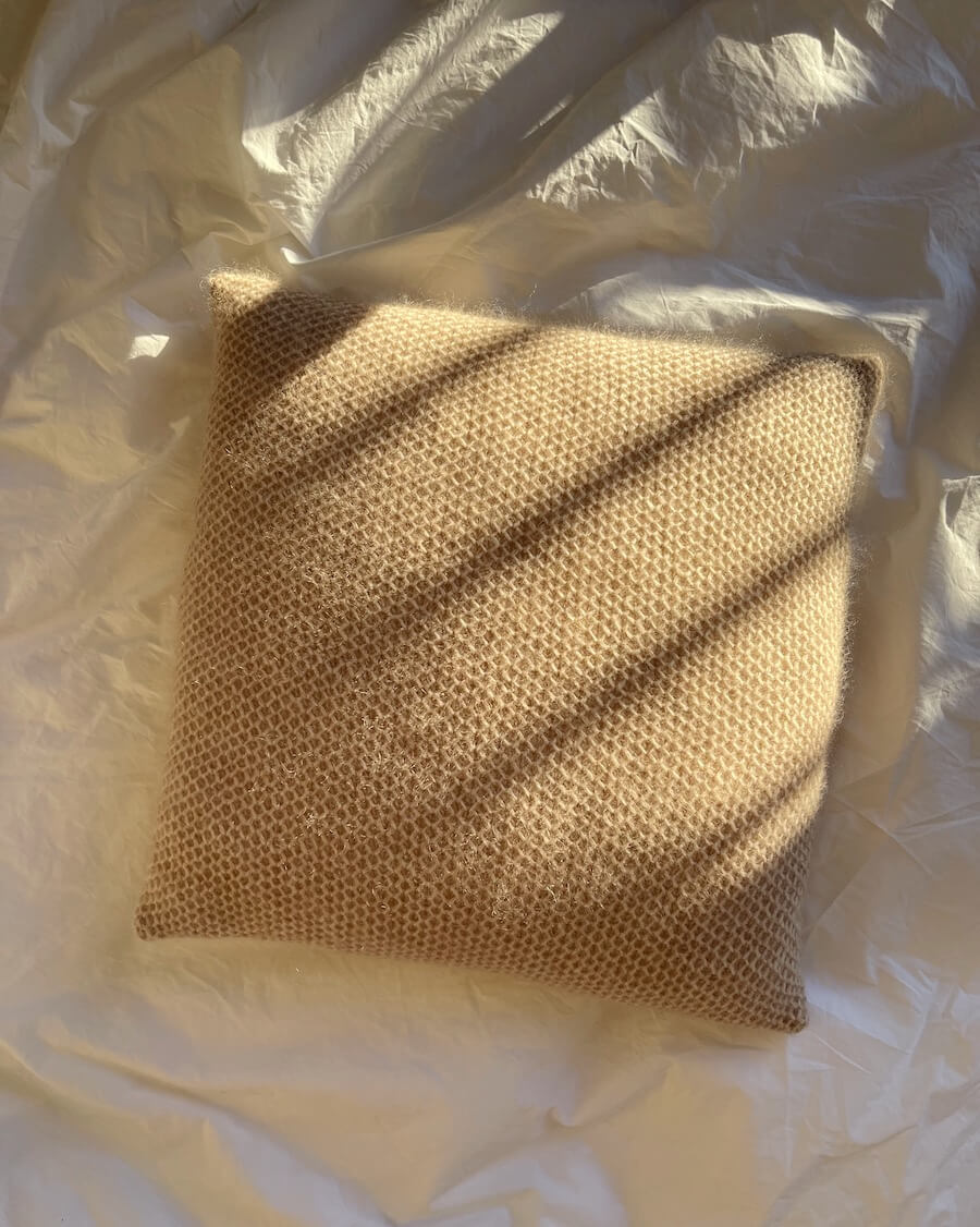 Bagbeklædning til pude - 40 x 40 cm, PetiteKnit