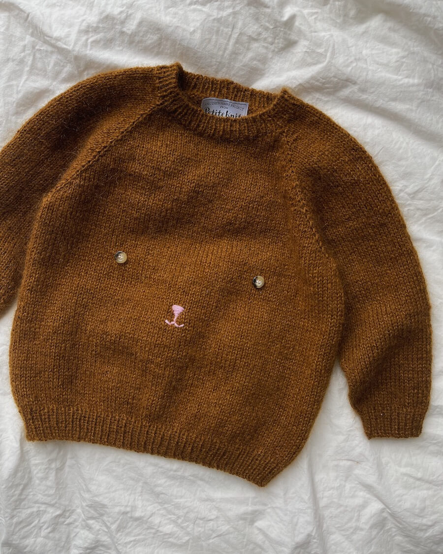 Bamsesweater - PetiteKnit Opskrift