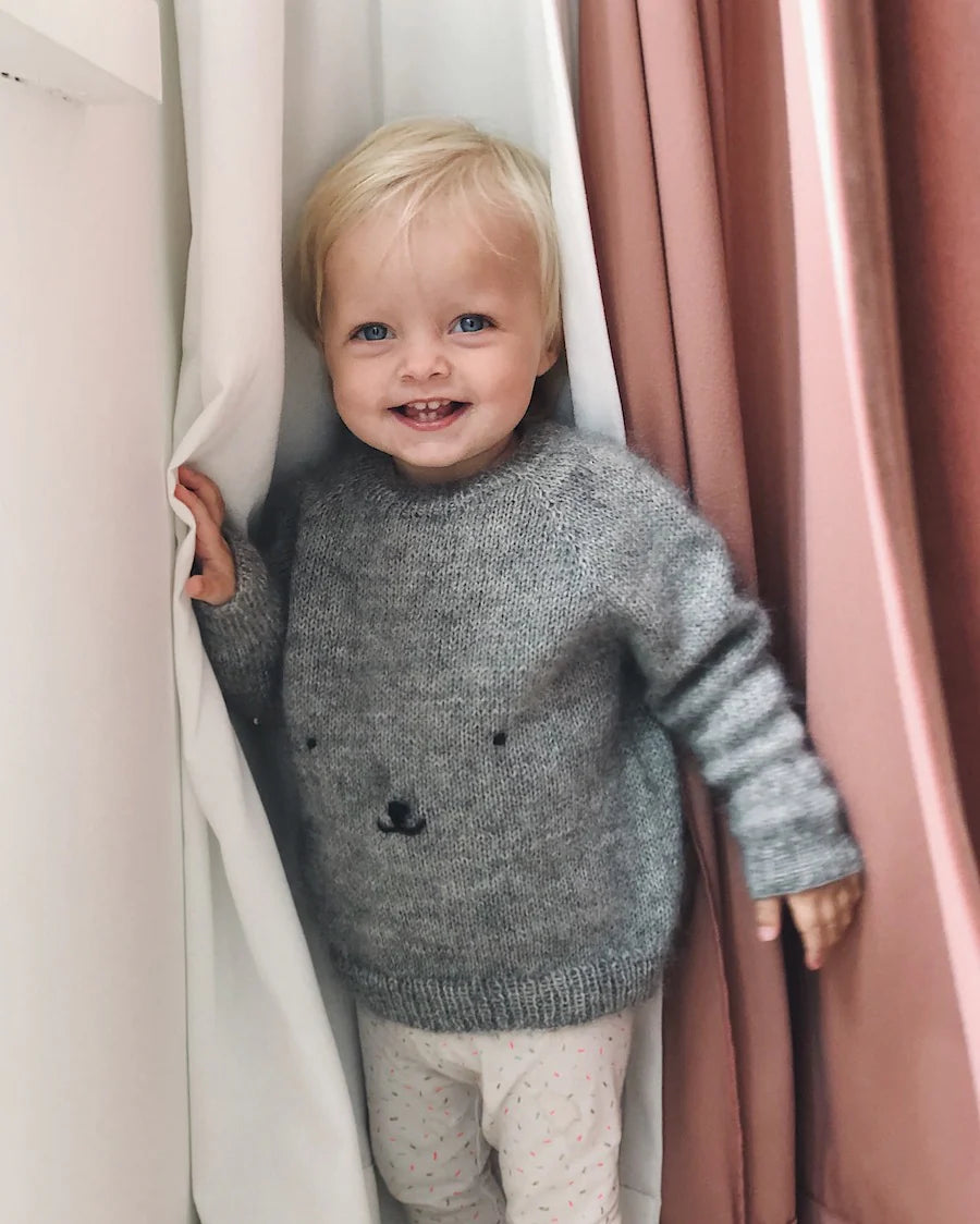 Bamsesweater - PetiteKnit Opskrift