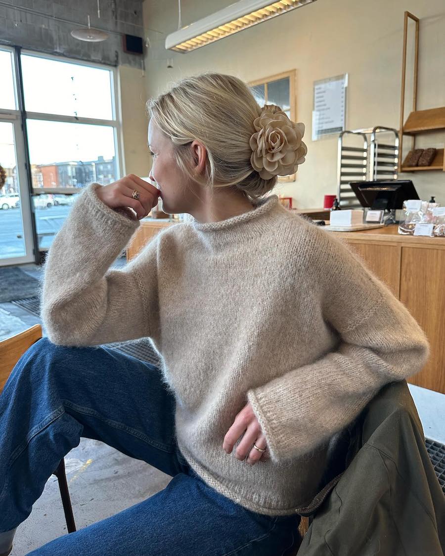 Cloud Sweater - PetiteKnit Opskrift