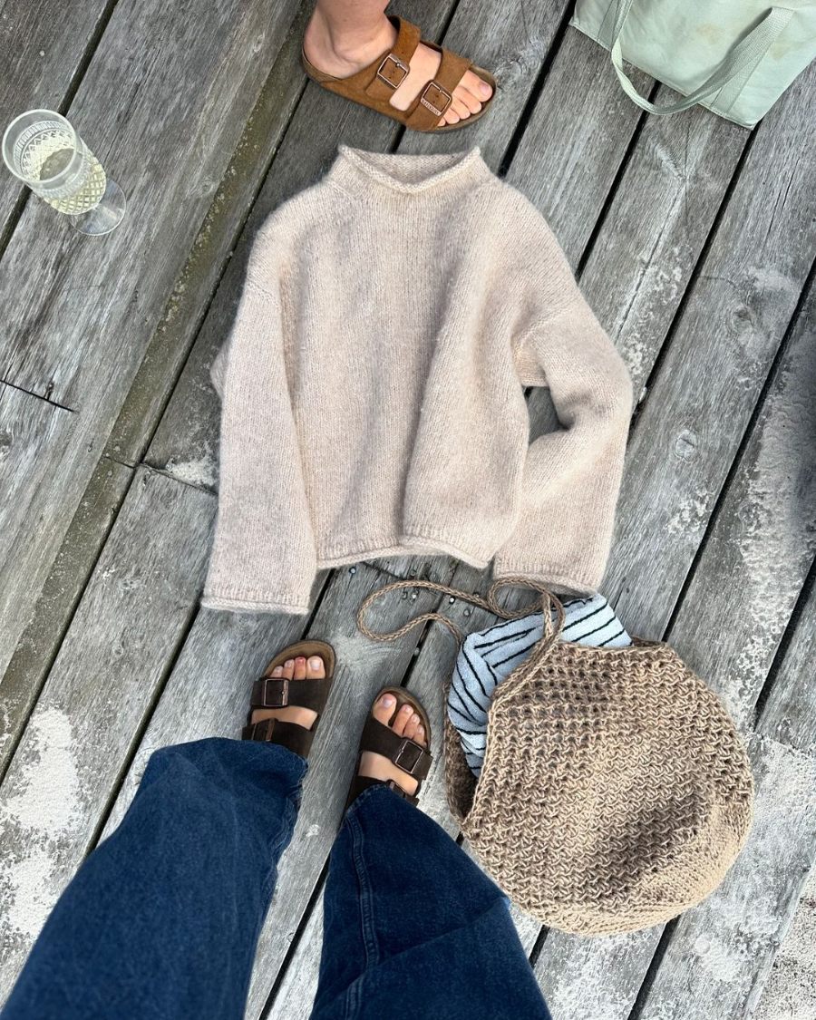 Cloud Sweater - PetiteKnit Opskrift