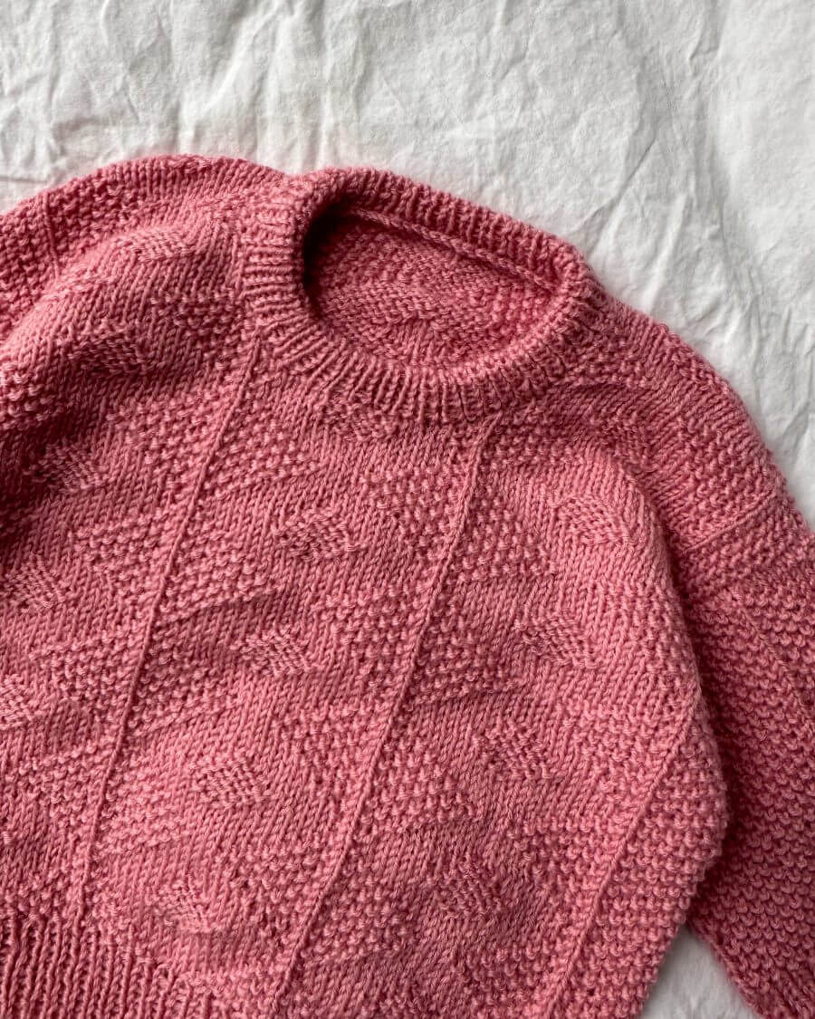 Esther Sweater Baby - PetiteKnit Opskrift