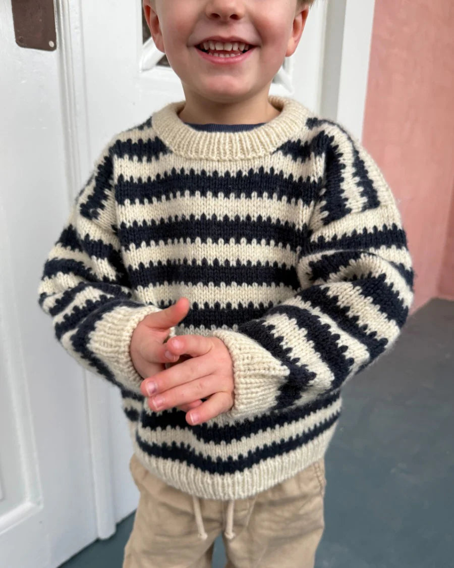 Otto Sweater Junior - PetiteKnit Opskrift