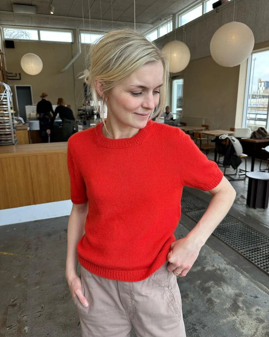 Poppy Tee - PetiteKnit Opskrift