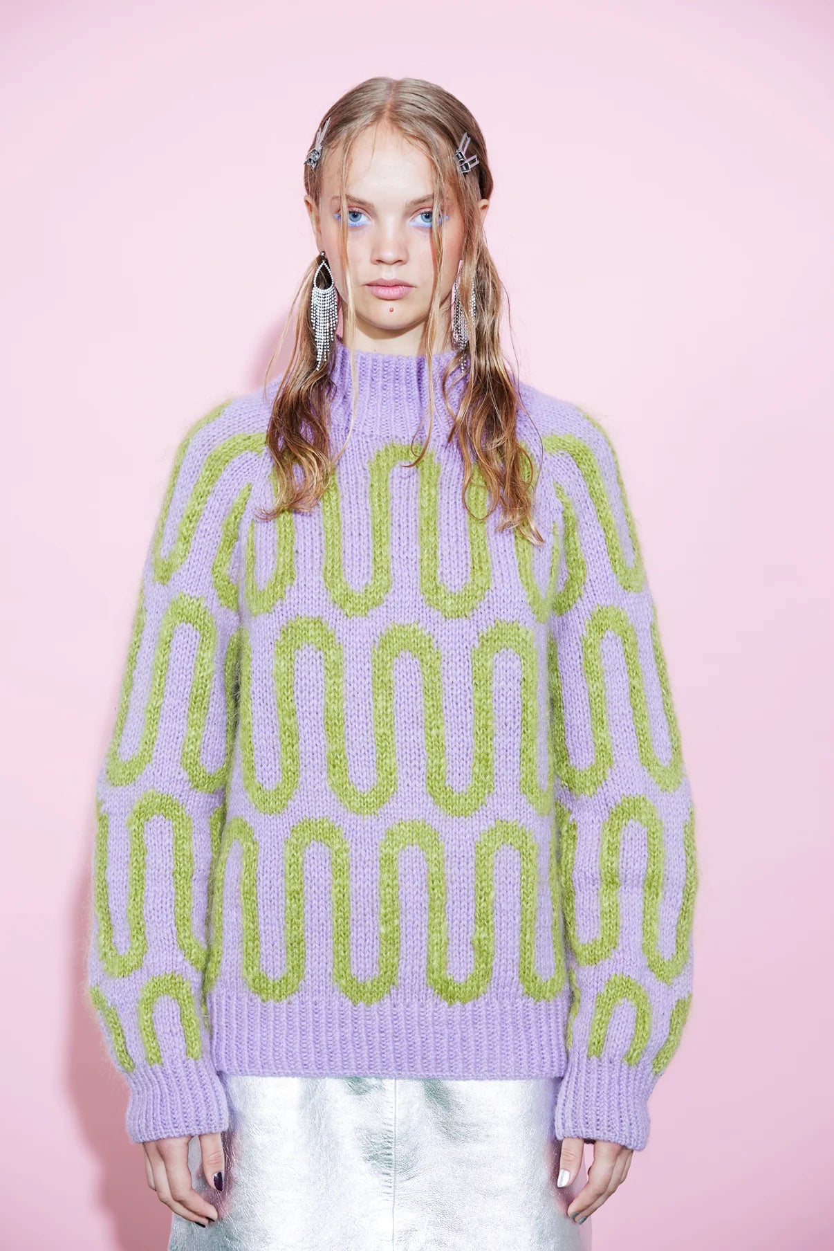 Wave Sweater - Spektakelstrik Opskrift