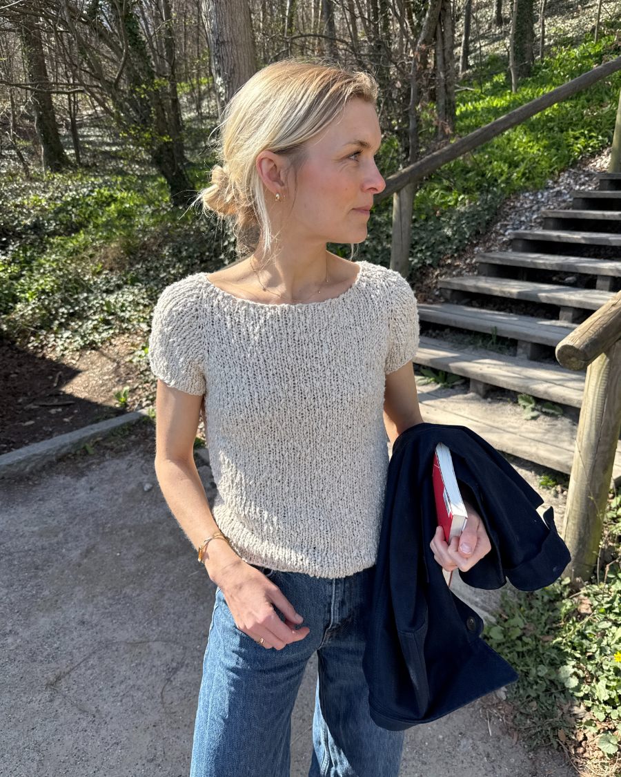 Wave Tee - PetiteKnit Opskrift
