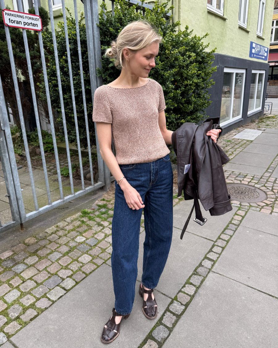 Wave Tee - PetiteKnit Opskrift