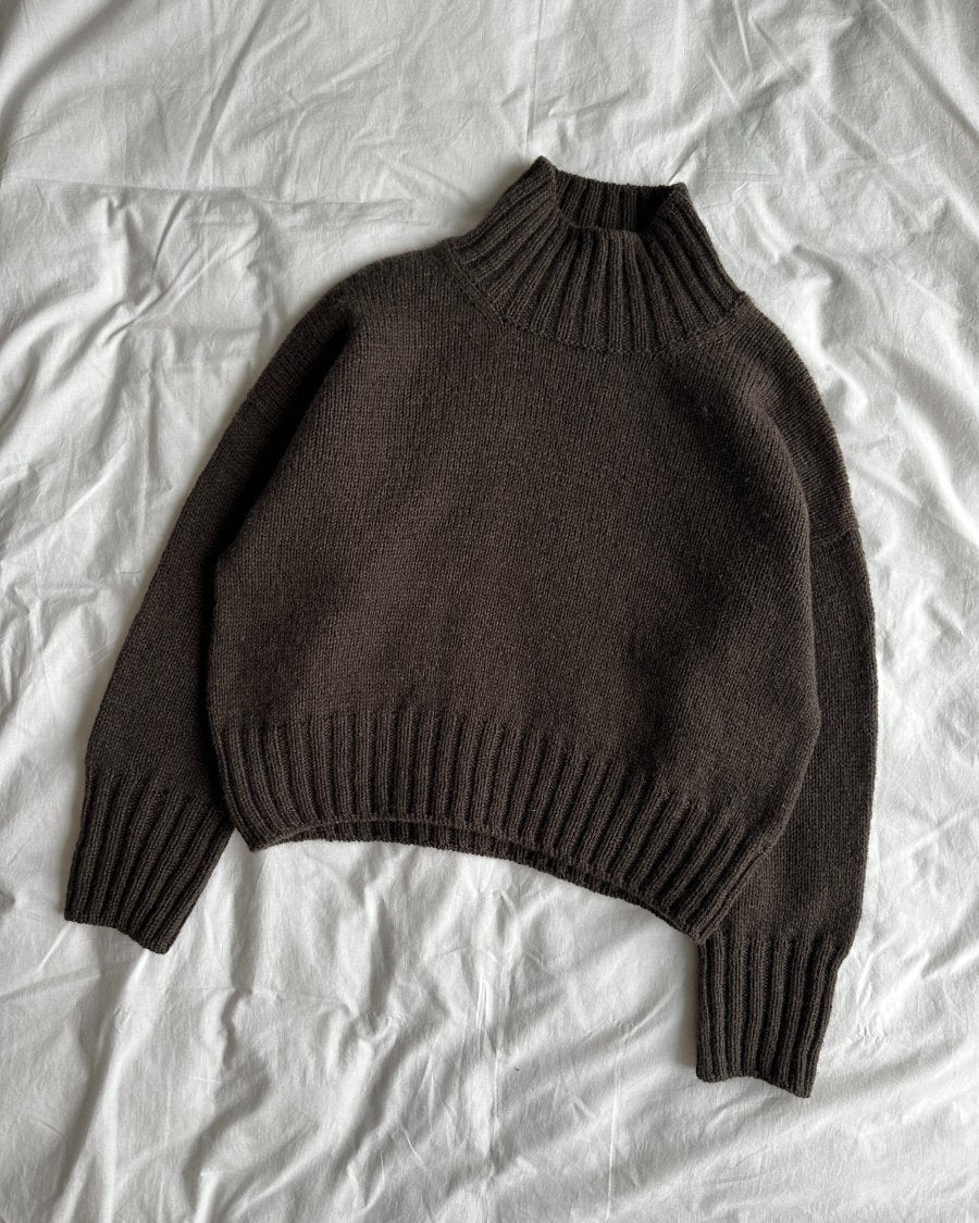 Hannah Sweater O-Neck - PetiteKnit Opskrift
