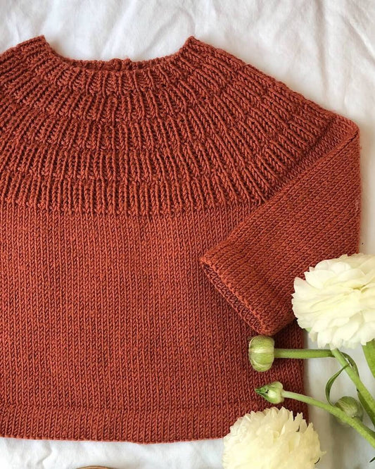 Ankers Bluse - PetiteKnit Opskrift