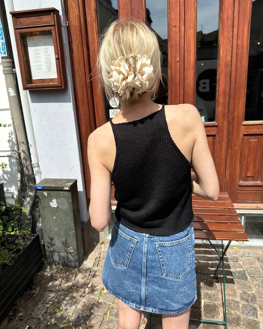 Audrey Top - PetiteKnit Opskrift