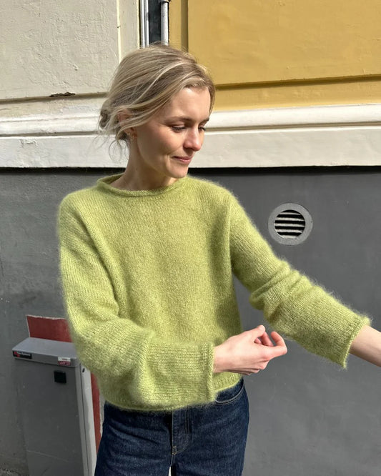 Cloud Blouse - Strikkekit med garnalternativ (Garn + Opskrift)