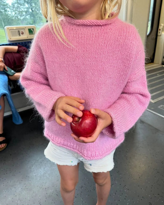 Cloud Sweater Junior - PetiteKnit Opskrift
