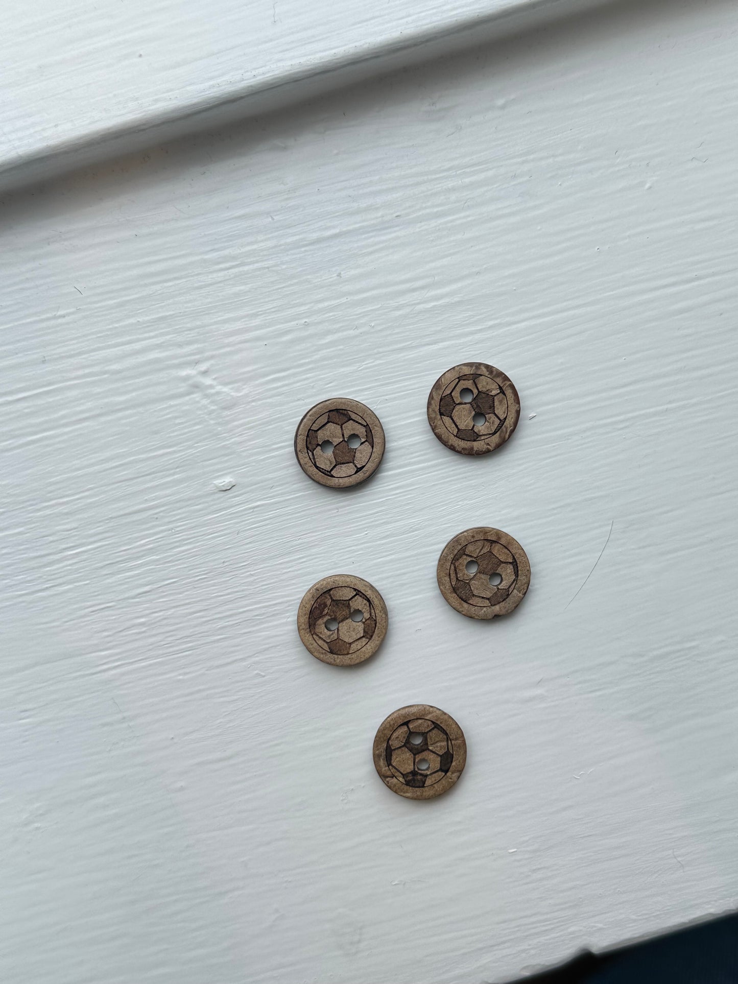 Natur knap med motiver - 15 mm