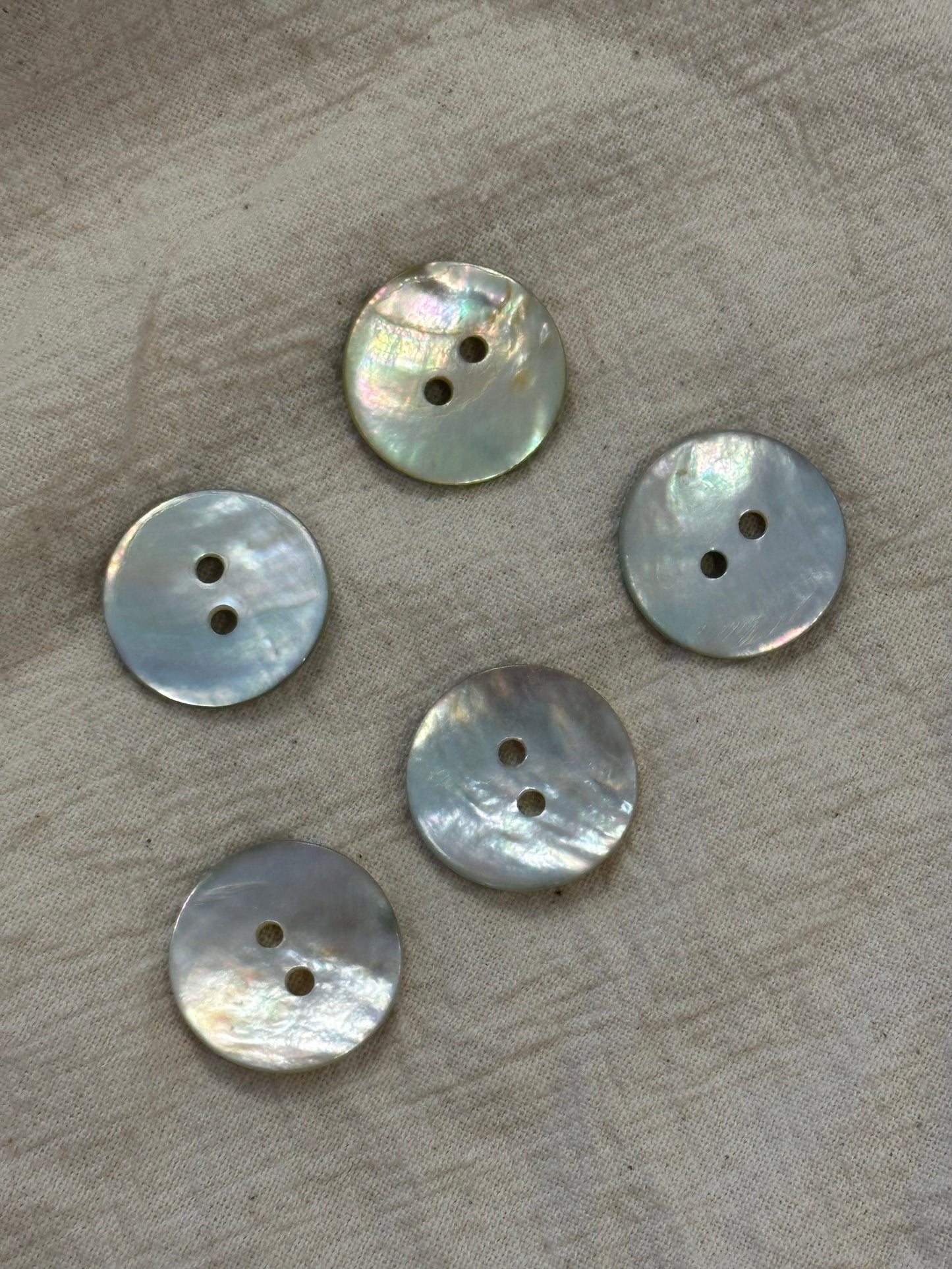 Perlemorsknap 18 mm