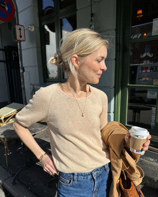 Kumulus Tee O-neck - PetiteKnit Opskrift