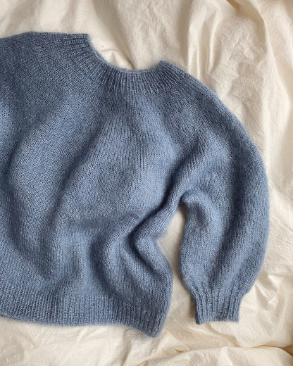 Novice Sweater Mohair Edition - PetiteKnit Opskrift