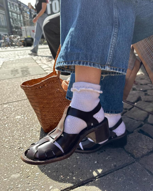 Ruffle Socks - PetiteKnit Opskrift