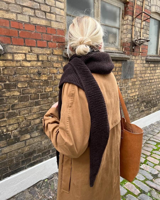 Sophie Shawl - Strikkekit med garnalternativ (Garn + Opskrift)
