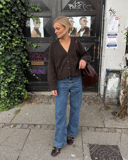 Champagne Cardigan - PetiteKnit Opskrift