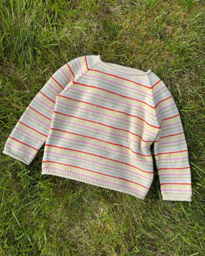 Frankie Sweater Junior - PetiteKnit Opskrift