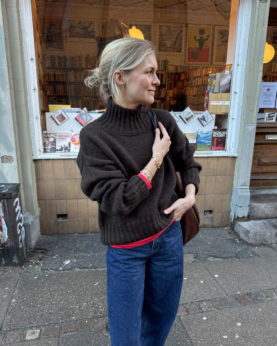 Hannah Sweater O-Neck - PetiteKnit Opskrift