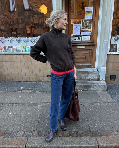 Hannah Sweater O-Neck - PetiteKnit Opskrift