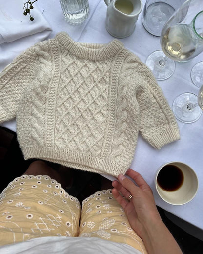 Moby Sweater Baby - PetiteKnit Opskrift