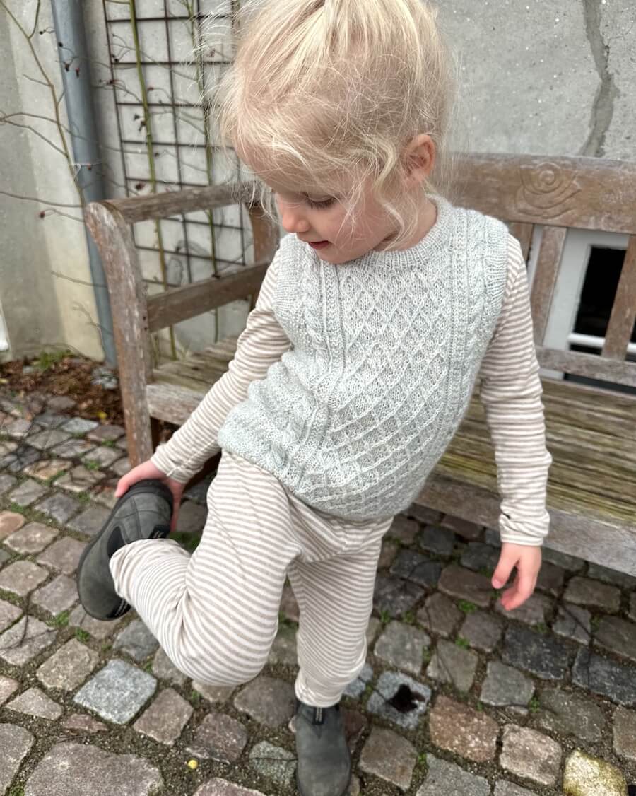 Moby Slipover Mini - Strikkekit