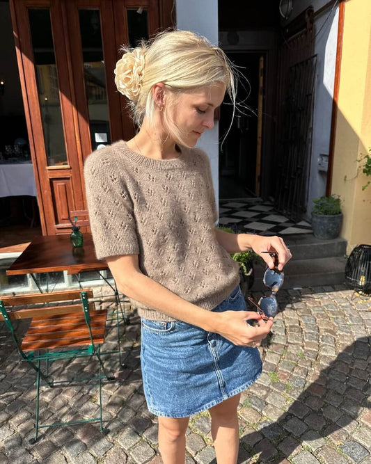 Rigmor Tee - PetiteKnit Opskrift