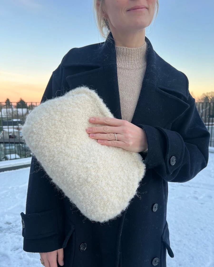 Teddy Clutch Stor - Strikkekit #1