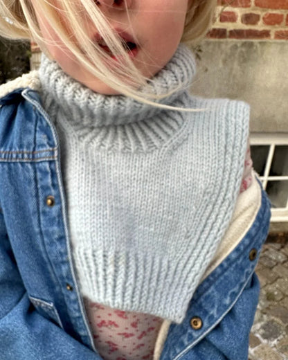 Terrazzo Neck Junior - PetiteKnit Opskrift