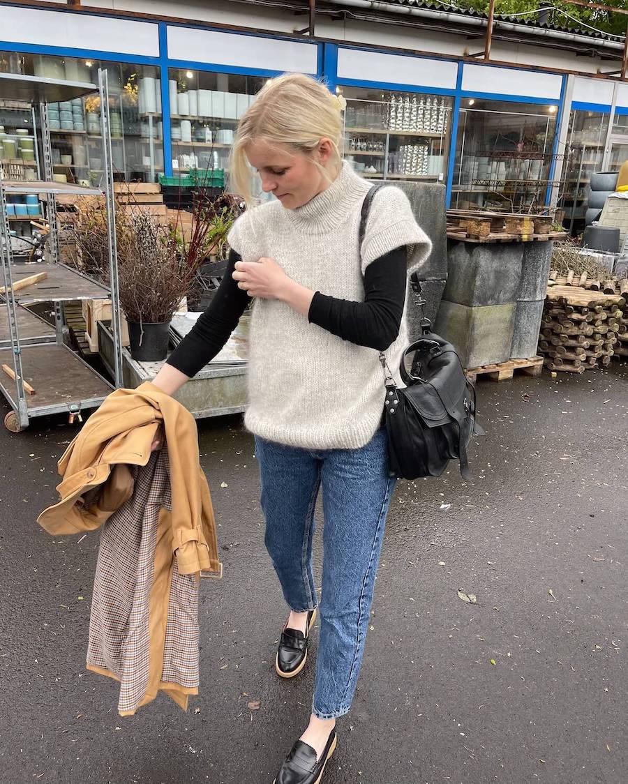 Weekend Slipover - PetiteKnit Opskrift